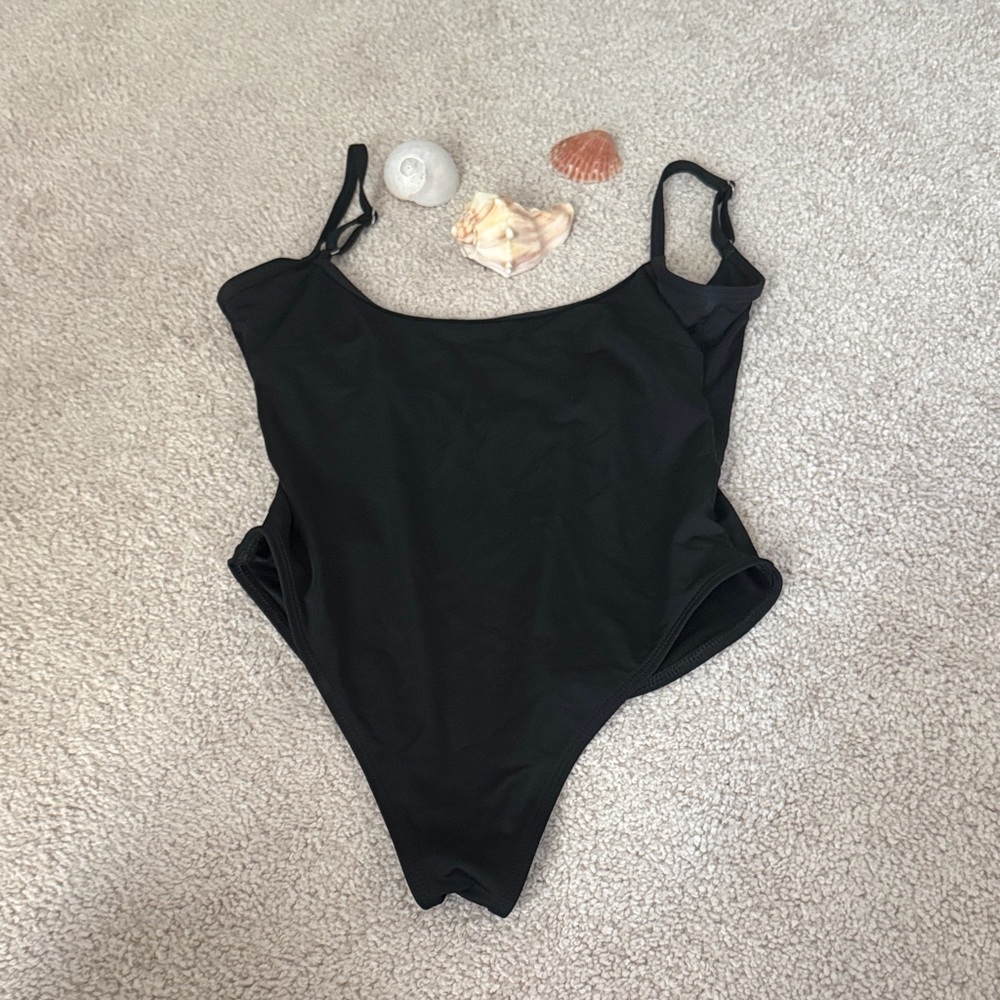 Pacsun Black One-Piece Swimsuit
